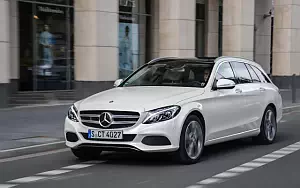 Cars wallpapers Mercedes-Benz C300 BlueTEC HYBRID Estate Avantgarde - 2014
